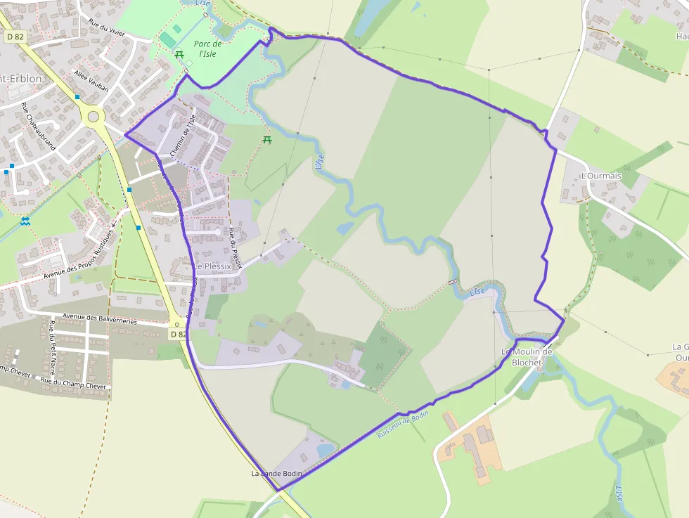 Maison 204 m² quatre pièces à vendre à Saint-Erblon