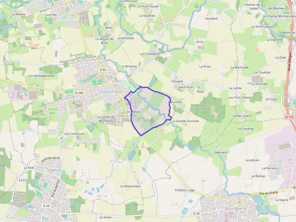 Maison 204 m² quatre pièces à vendre à Saint-Erblon