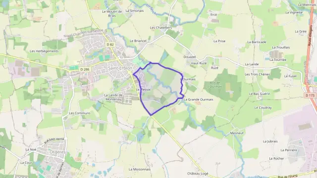 Maison 204 m² quatre pièces à vendre à Saint-Erblon