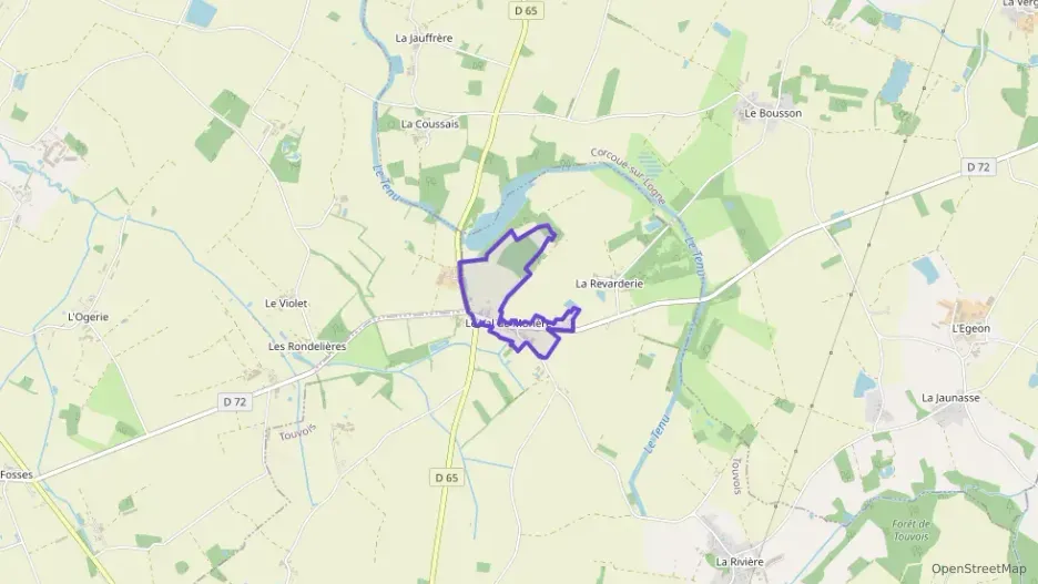 Maison 85 m² trois pièces à vendre à Touvois Maison 85 m² trois pièces à vendre à Touvois