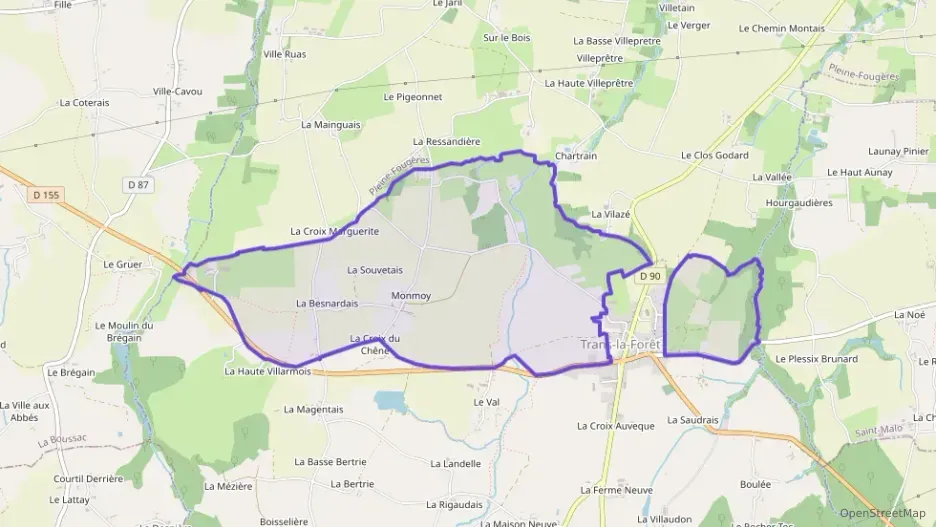 Maison 120 m² trois pièces à vendre à Trans-la-Forêt Maison 120 m² trois pièces à vendre à Trans-la-Forêt