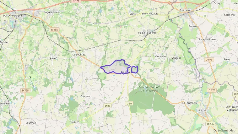 Maison 120 m² trois pièces à vendre à Trans-la-Forêt Maison 120 m² trois pièces à vendre à Trans-la-Forêt