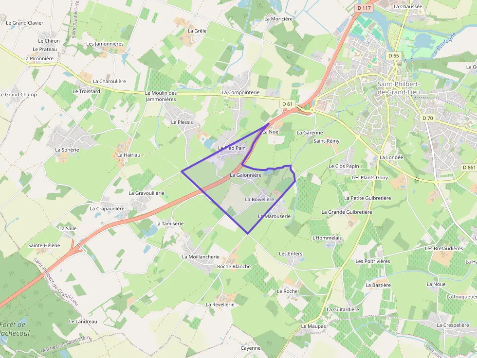 Maison 100 m² quatre pièces à vendre à Saint-Philbert-de-Grand-Lieu