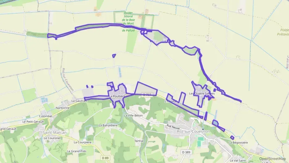 Maison 78 m² trois pièces à vendre à Roz-sur-Couesnon Maison 78 m² trois pièces à vendre à Roz-sur-Couesnon