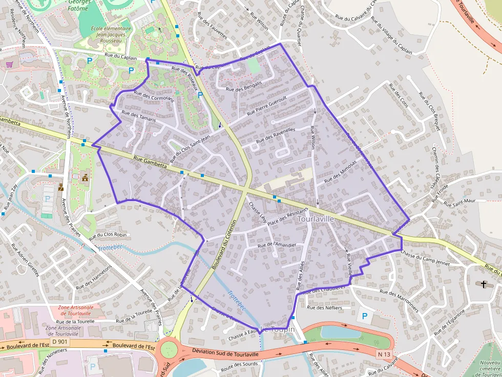 Maison 98 m² quatre pièces à vendre à Cherbourg-en-Cotentin