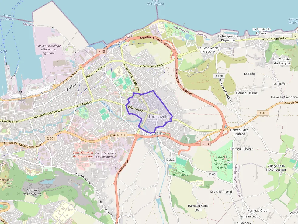 Maison 98 m² quatre pièces à vendre à Cherbourg-en-Cotentin