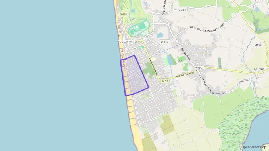 Maison 91 m² quatre pièces à vendre à Agon-Coutainville