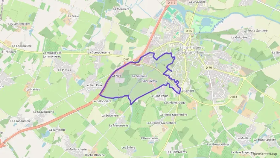 Maison 62 m² trois pièces à vendre à Saint-Philbert-de-Grand-Lieu