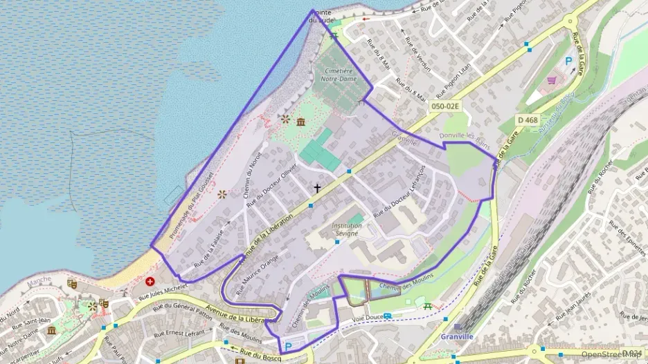 Maison 60 m² quatre pièces à vendre à Granville