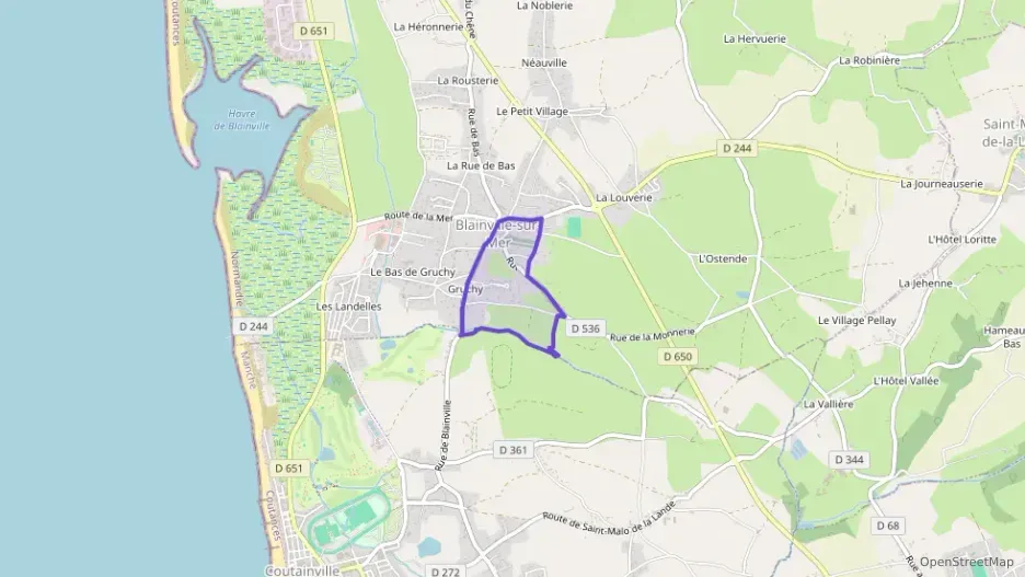 Maison 120 m² six pièces à vendre à Blainville-sur-Mer