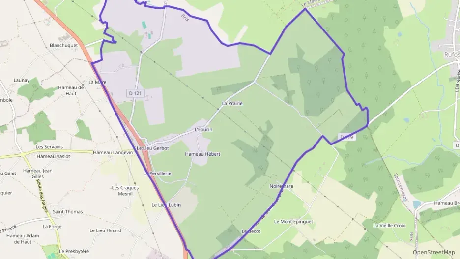 Maison 85 m² quatre pièces à vendre à Brix