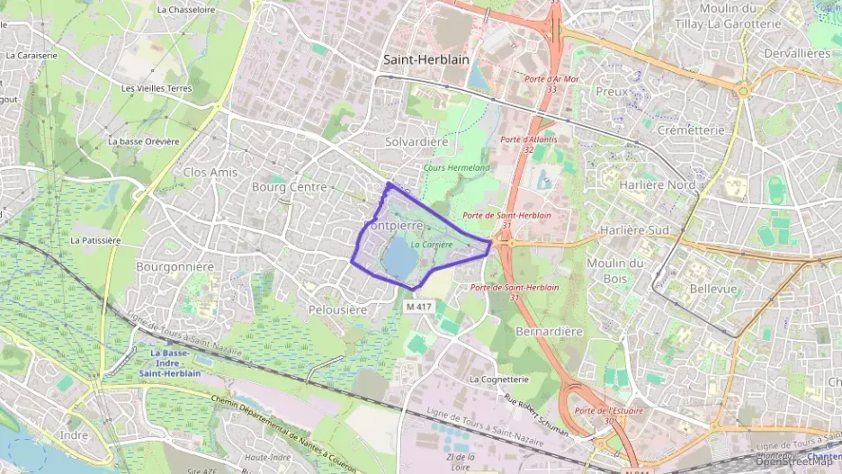 Maison 80 m² quatre pièces à vendre à Saint-Herblain