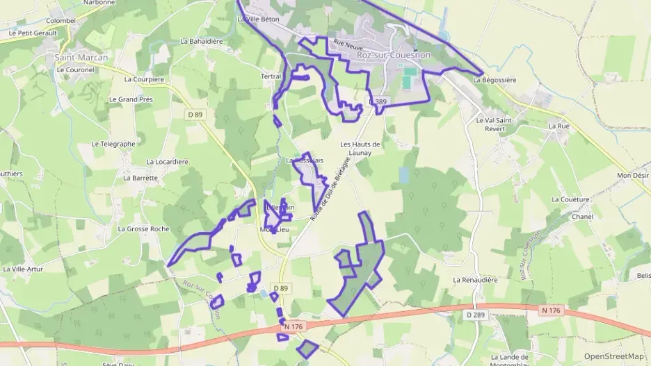 Maison 90 m² cinq pièces à vendre à Roz-sur-Couesnon