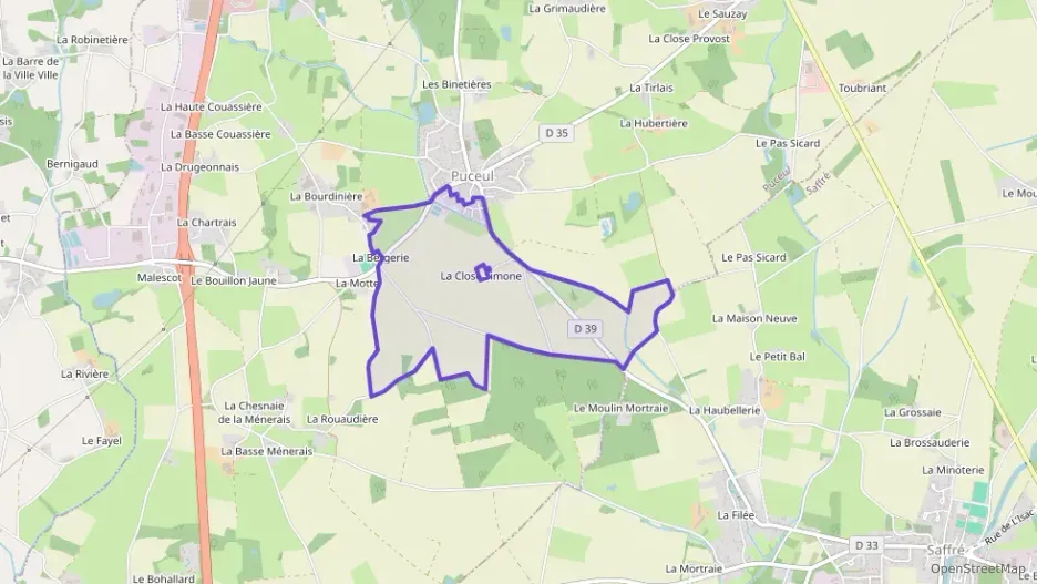 Maison 100 m² cinq pièces à vendre à Puceul Maison 100 m² cinq pièces à vendre à Puceul