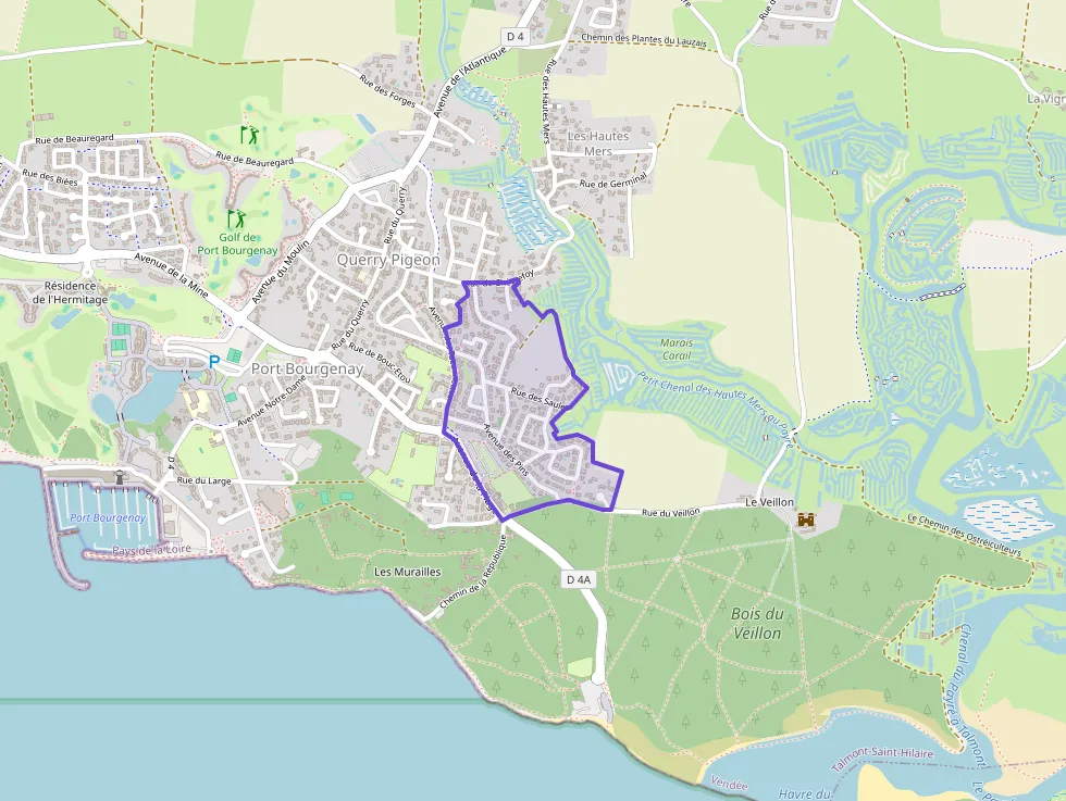 Maison 110 m² quatre pièces à vendre à Talmont-Saint-Hilaire