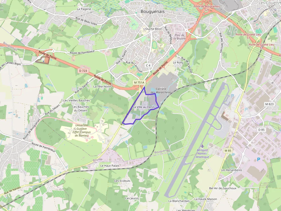 Maison 105 m² quatre pièces à vendre à Bouguenais