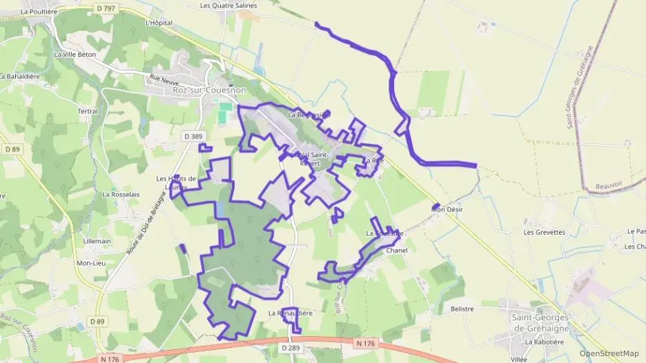 Maison 42 m² trois pièces à vendre à Roz-sur-Couesnon