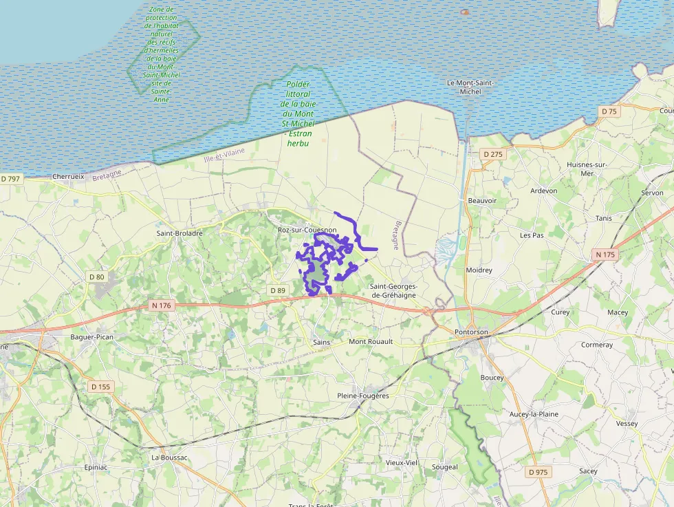 Maison 42 m² trois pièces à vendre à Roz-sur-Couesnon