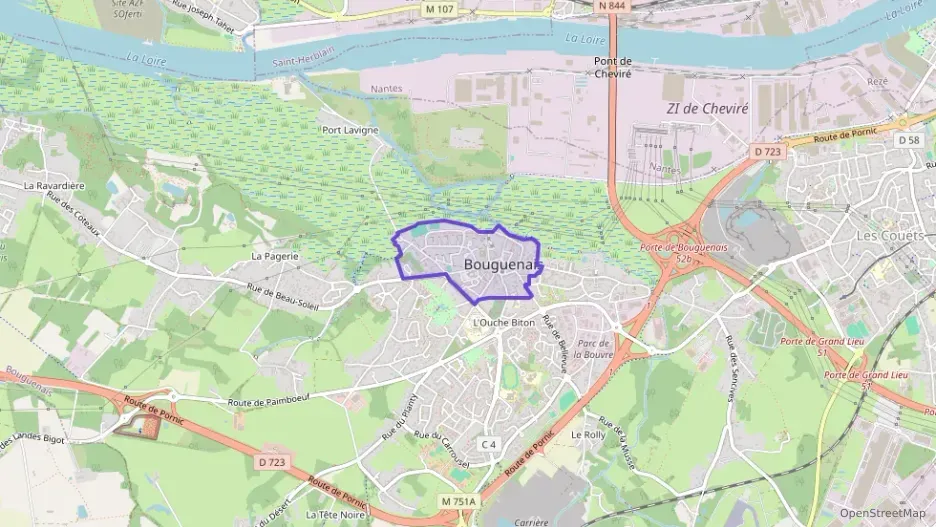 Maison 106 m² trois pièces à vendre à Bouguenais