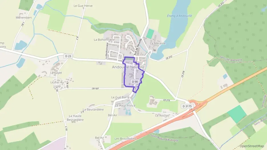 Maison 79 m² trois pièces à vendre à Andouillé-Neuville Maison 79 m² trois pièces à vendre à Andouillé-Neuville