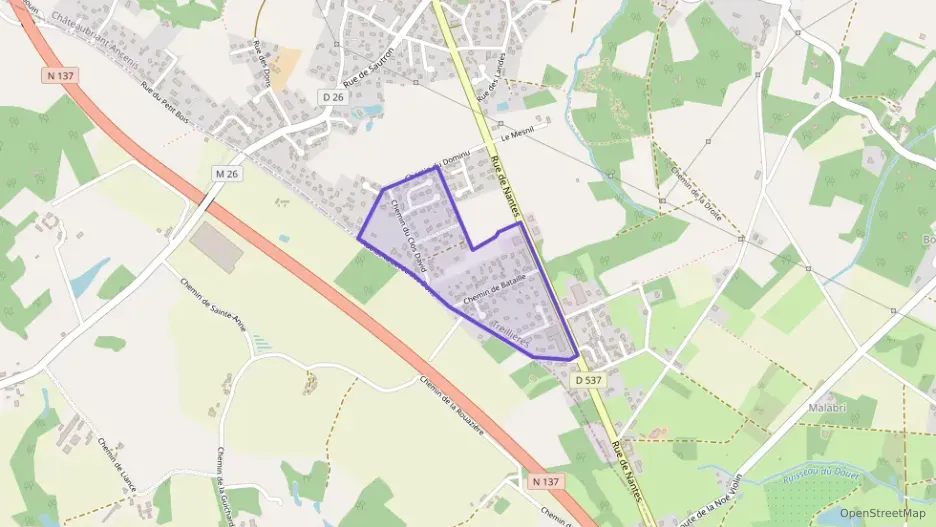 Maison 161 m² cinq pièces à vendre à Treillières