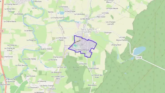 Maison 105 m² 5 pièces à vendre à Saint-Sulpice-la-Forêt