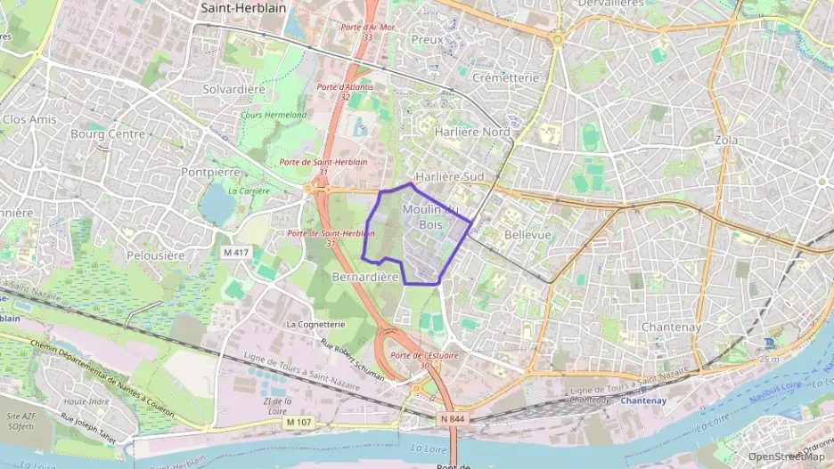 Maison 42 m² trois pièces à vendre à Saint-Herblain