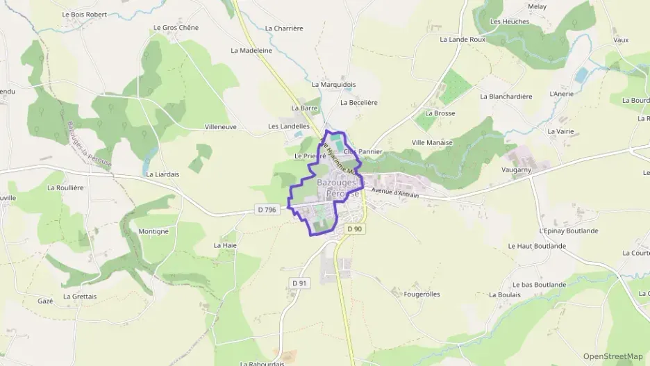 Maison 160 m² quatre pièces à vendre à Bazouges-la-Pérouse