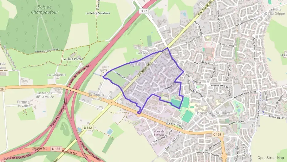 Maison 87 m² quatre pièces à vendre à Thorigné-Fouillard Maison 87 m² quatre pièces à vendre à Thorigné-Fouillard