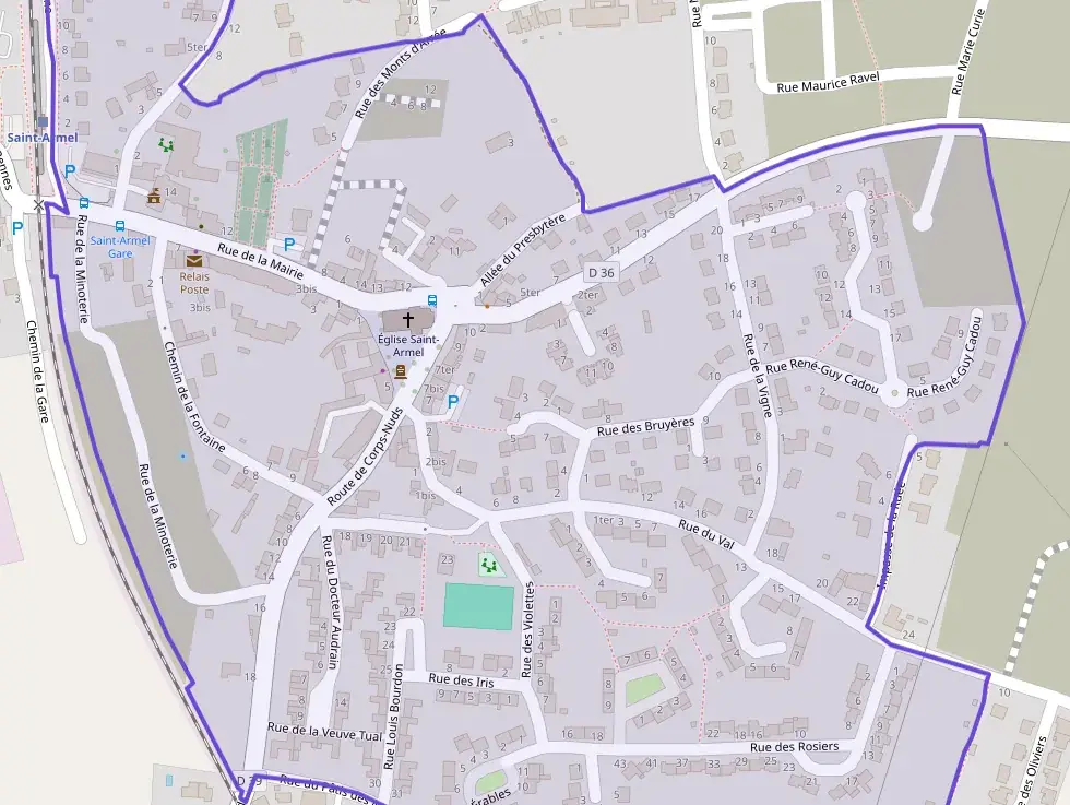 Maison 79 m² quatre pièces à vendre à Saint-Armel