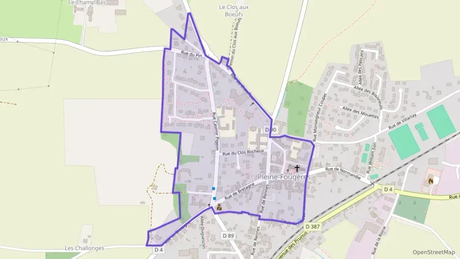 Maison 73 m² quatre pièces à vendre à Pleine-Fougères