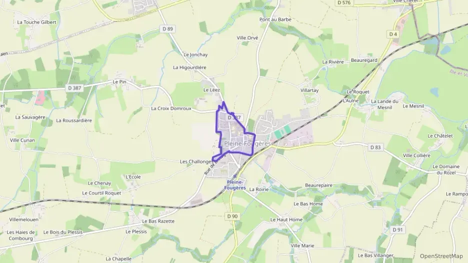 Maison 73 m² quatre pièces à vendre à Pleine-Fougères