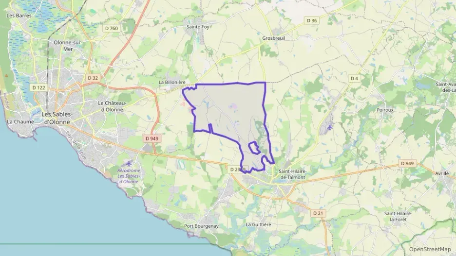 Maison 84 m² trois pièces à vendre à Talmont-Saint-Hilaire Maison 84 m² trois pièces à vendre à Talmont-Saint-Hilaire