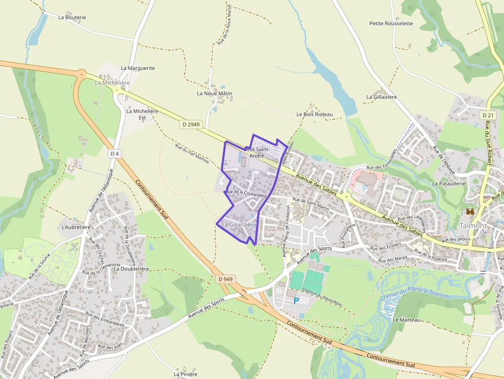 Maison 110 m² quatre pièces à vendre à Talmont-Saint-Hilaire