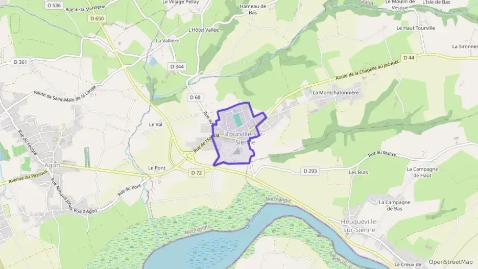 Maison 84 m² trois pièces à vendre à Tourville-sur-Sienne