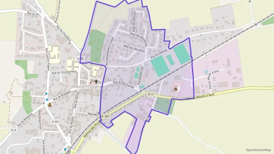 Maison 100 m² cinq pièces à vendre à Pleine-Fougères