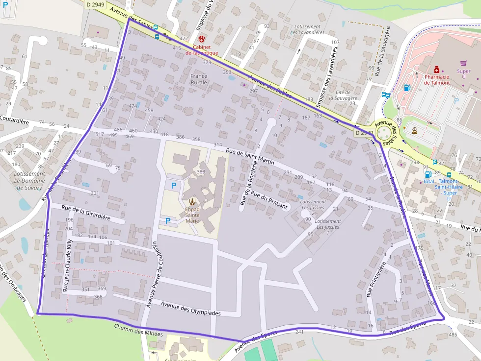 Maison 100 m² quatre pièces à vendre à Talmont-Saint-Hilaire