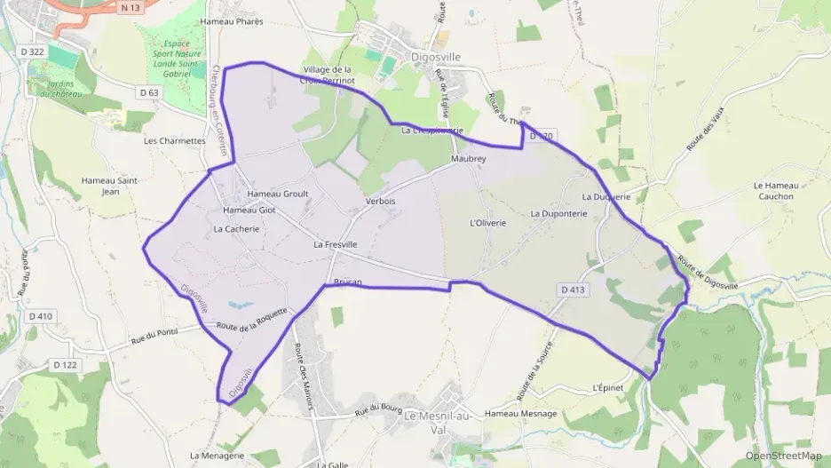 Maison 105 m² cinq pièces à vendre à Digosville Maison 105 m² cinq pièces à vendre à Digosville