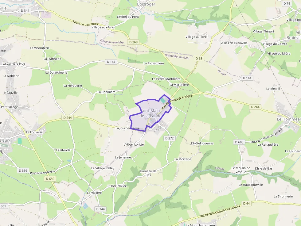 Maison 107 m² quatre pièces à vendre à Saint-Malo-de-la-Lande