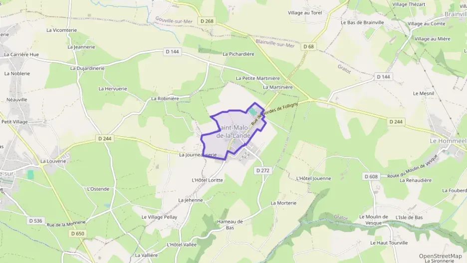 Maison 107 m² quatre pièces à vendre à Saint-Malo-de-la-Lande Maison 107 m² quatre pièces à vendre à Saint-Malo-de-la-Lande