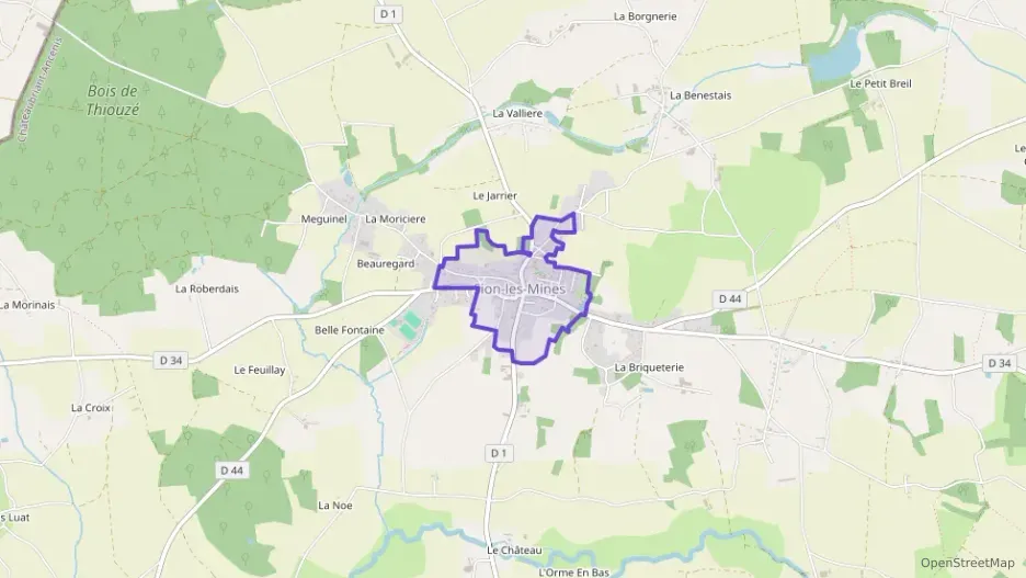 Maison 103 m² quatre pièces à vendre à Sion-les-Mines