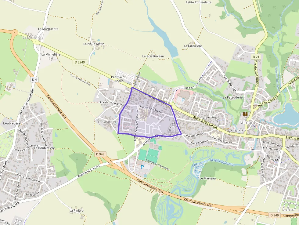 Maison 98 m² trois pièces à vendre à Talmont-Saint-Hilaire