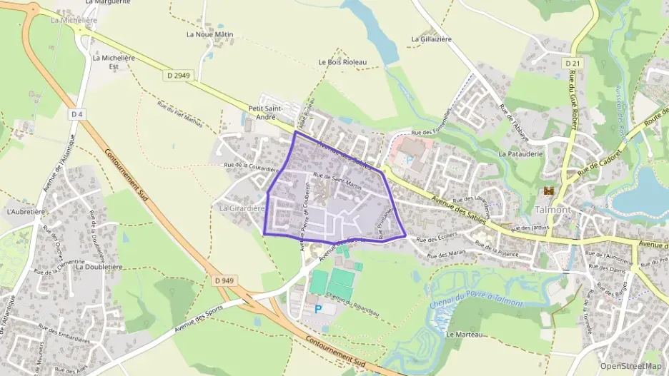 Maison 98 m² trois pièces à vendre à Talmont-Saint-Hilaire