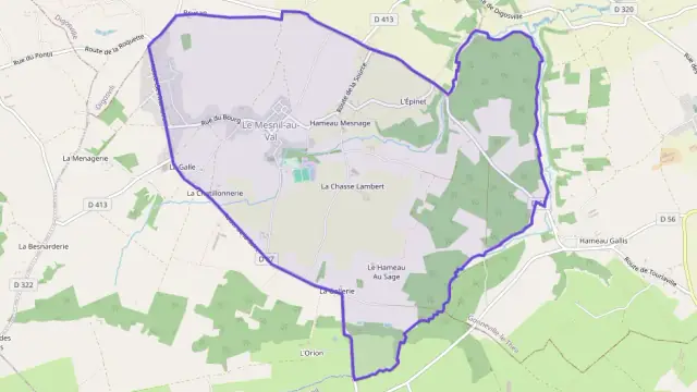 Maison 125 m² quatre pièces à vendre à Le Mesnil-au-Val