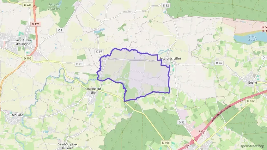 Maison 170 m² quatre pièces à vendre à Ercé-près-Liffré Maison 170 m² quatre pièces à vendre à Ercé-près-Liffré