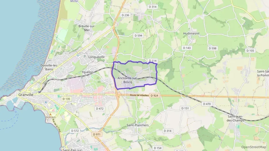 Maison 89 m² quatre pièces à vendre à Anctoville-sur-Boscq