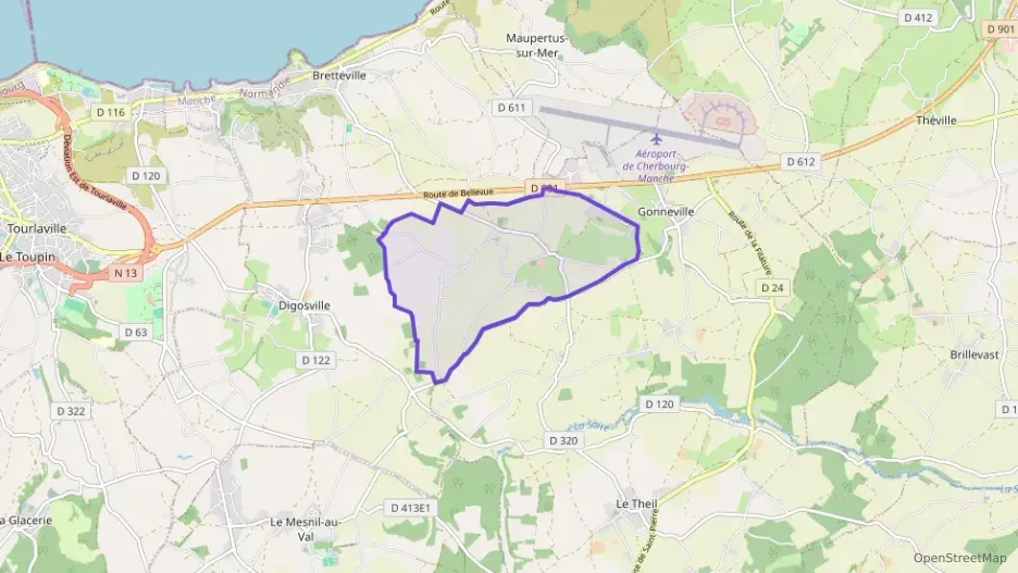 Maison 60 m² trois pièces à vendre à Gonneville-le-Theil