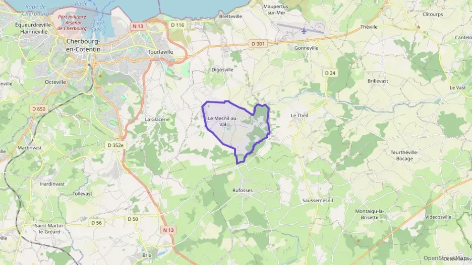 Maison 140 m² cinq pièces à vendre à Le Mesnil-au-Val Maison 140 m² cinq pièces à vendre à Le Mesnil-au-Val