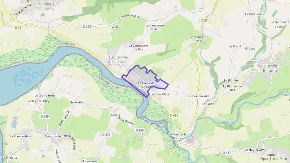 Maison 95 m² quatre pièces à vendre à Heugueville-sur-Sienne