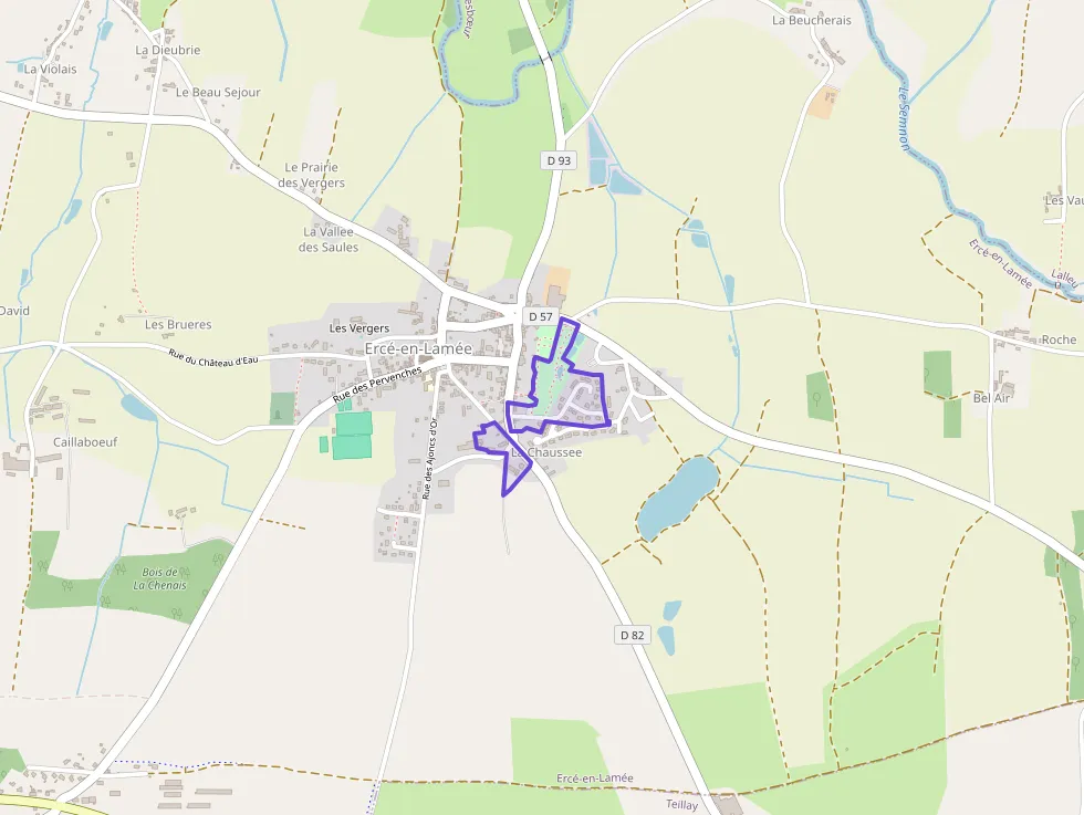 Maison 91 m² trois pièces à vendre à Ercé-en-Lamée